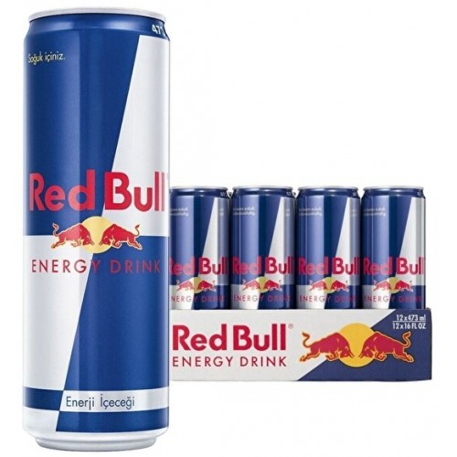 Red Bull Enerji İçeceği 473 ml x 12 Adet