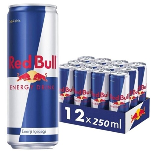 Red Bull Enerji İçeceği 6x250 ml Kutu x 2 Adet Red Bull Enerji İçeceği 6x250 ml Kutu x 2 Adet