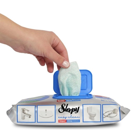 Sleepy Easy Clean Süper Kireç Sökücü Havlu 30 Yaprak Sleepy Easy Clean Süper Kireç Sökücü Havlu 30 Yaprak