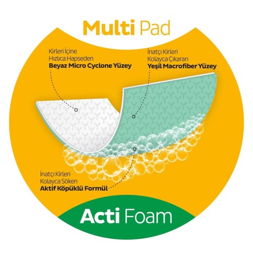 Sleepy Easy Clean Süper Yağ Çözücü Havlu 30 Yaprak