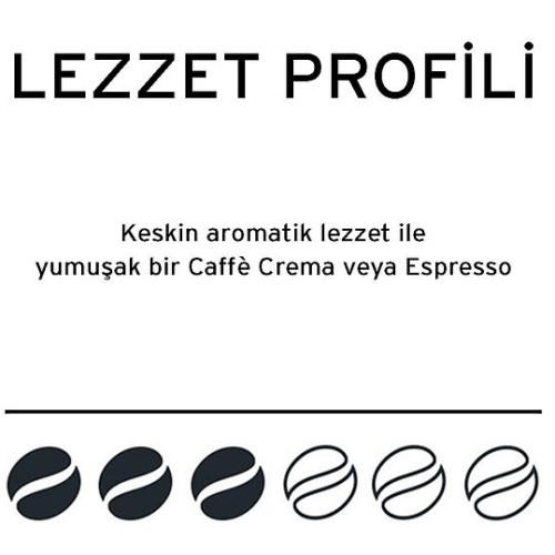 Tchibo Caffe Crema Decaffeinato Kapsül Kahve 10 Adet x 2 Adet
