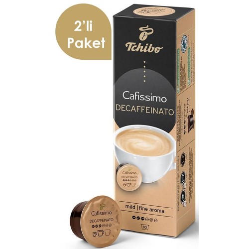 Tchibo Caffe Crema Decaffeinato Kapsül Kahve 10 Adet x 2 Adet