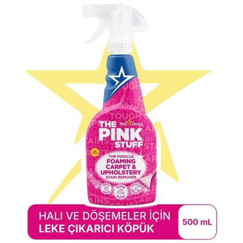 ThePinkStuff Mucizevi Köpük Halı Koltuk ve Döşeme Leke Çıkarıcı 500 ml