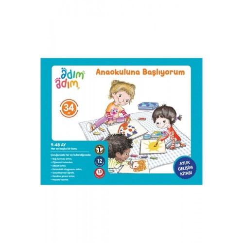Adım Adım 34.Ay Gelişim Kitabı - Kolektif