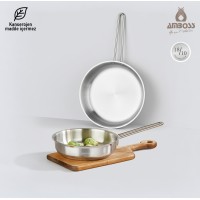 Amboss Vento Steel İndüksiyon Tabanlı 2 Parça Tava Seti 20-24 cm