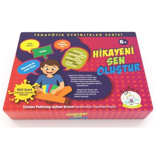 Aybino Hikayeni Sen Oluştur Eğitim Kartı Seti