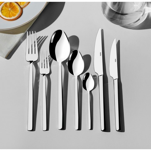 Nehir Dalyan Sade 12 Kişilik 84 Parça Kutulu Çatal Kaşık Bıçak Takımı