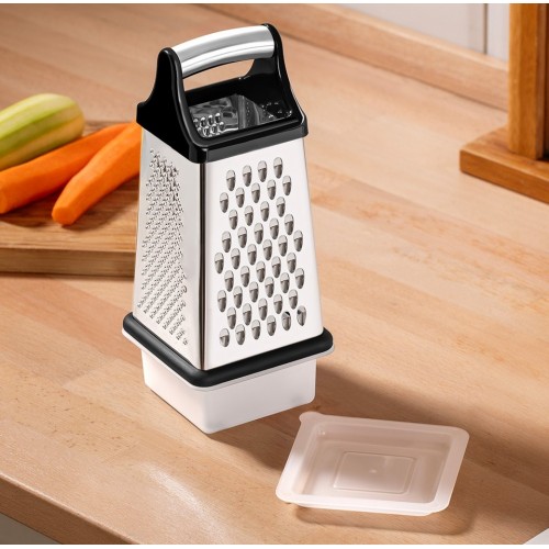 Nehir Paslanmaz Çelik Kare Hazneli Rende