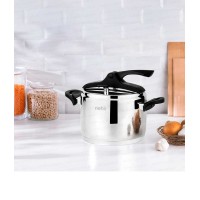 Nehir Silver Trend Paslanmaz Çelik 6 Litre Düdüklü Tencere