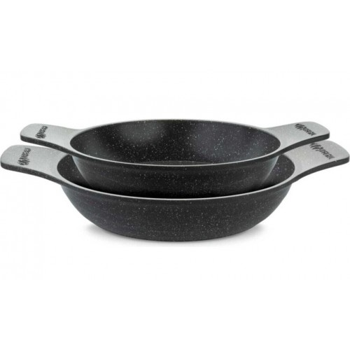 Thermoad 2 li Güveç Sahan Seti 20 Cm-22 Cm/ Gri